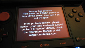 Nintendo 3DS getting &apos;Black Screen of Death&apos;?