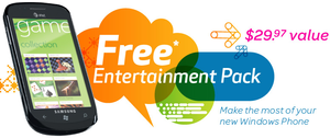 AT&amp;T giving away free &apos;Entertainment Pack&apos; to Windows Phone 7 purchasers