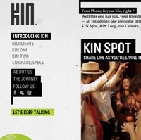 Microsoft prices KIN phones