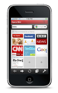 2.6 million iPhone owners using Opera Mini now