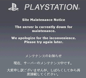 PSN log-in pages down thanks to password exploit