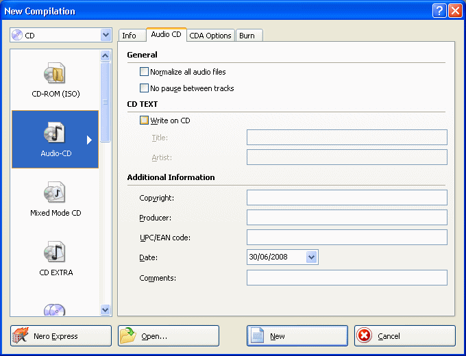 Burn AAC to Audio CD with Nero - AfterDawn: Guides