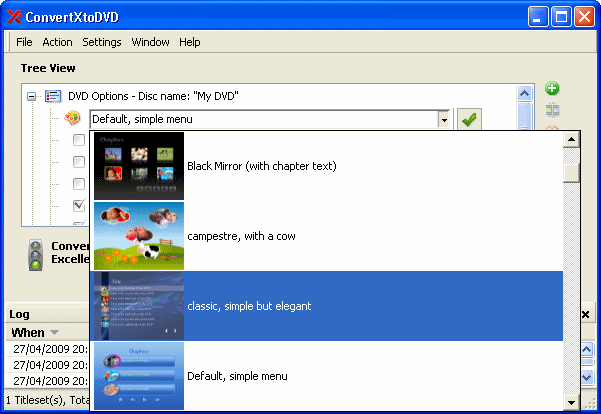 convertxtodvd free menu templates