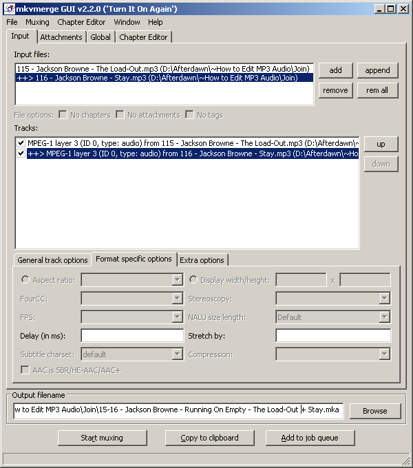 how to change files from mpeg to mp3