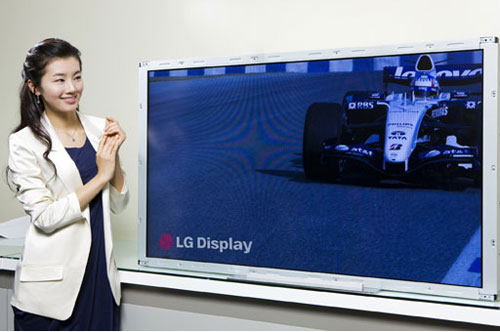 LG shows off 480 Hz TV