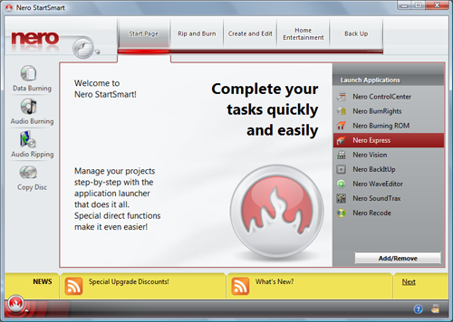 nero express burn free download