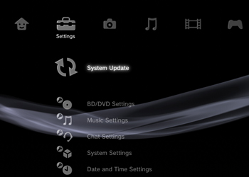 Firmware Update for PS3