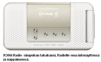 Sony Ericsson R306i Radio