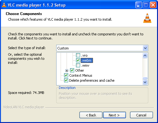 how to play an avi file for windows xp