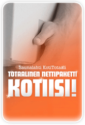 Saunalahden KotiTotaali yhdist�� IPTV:n ja laajakaistan