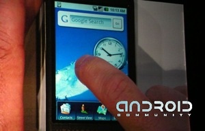 Google Android-alusta valmistuu