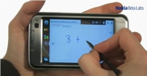 Nokialta laskin k�sialantunnistuksella