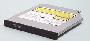 Toshiba announces slim HD DVD writer for notebook PCs